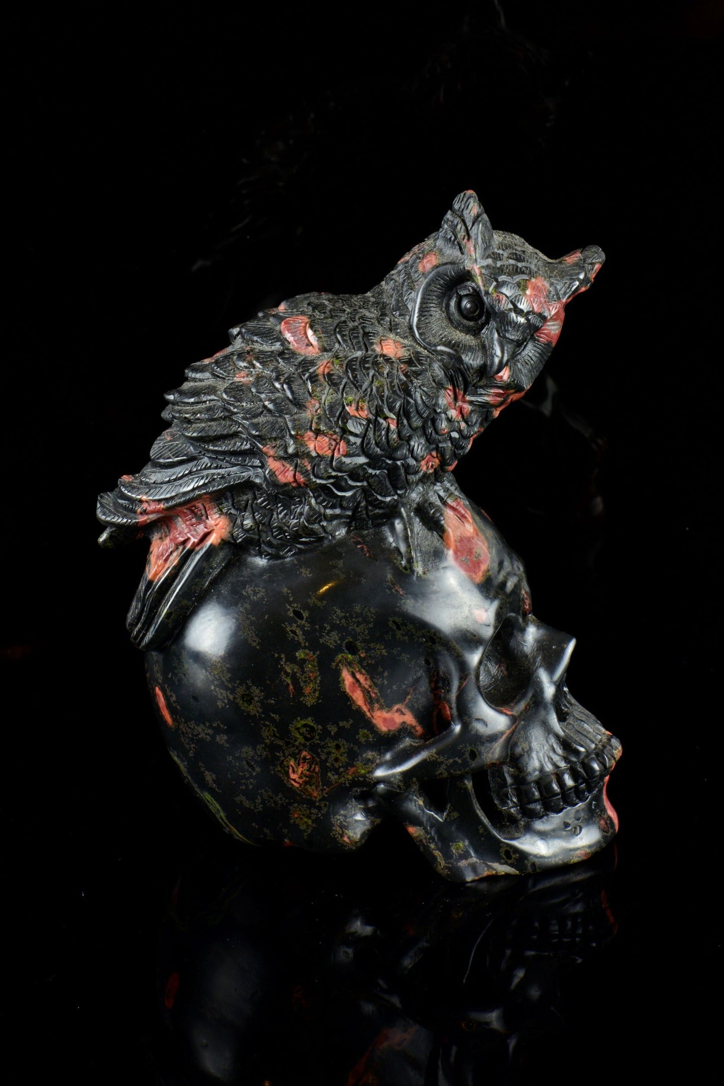 Poppy Jasper with Owl