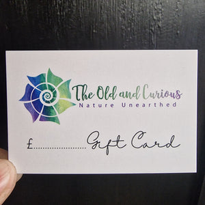Physical gift card
