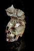 Fossil Stone with an Owl
