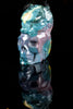 Ocean Jasper with Cat on Skull