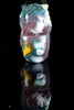 Ocean Jasper with Cat on Skull