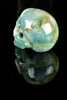 Moss Agate Skull with Removable Jaw