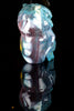 Ocean Jasper with Cat on Skull