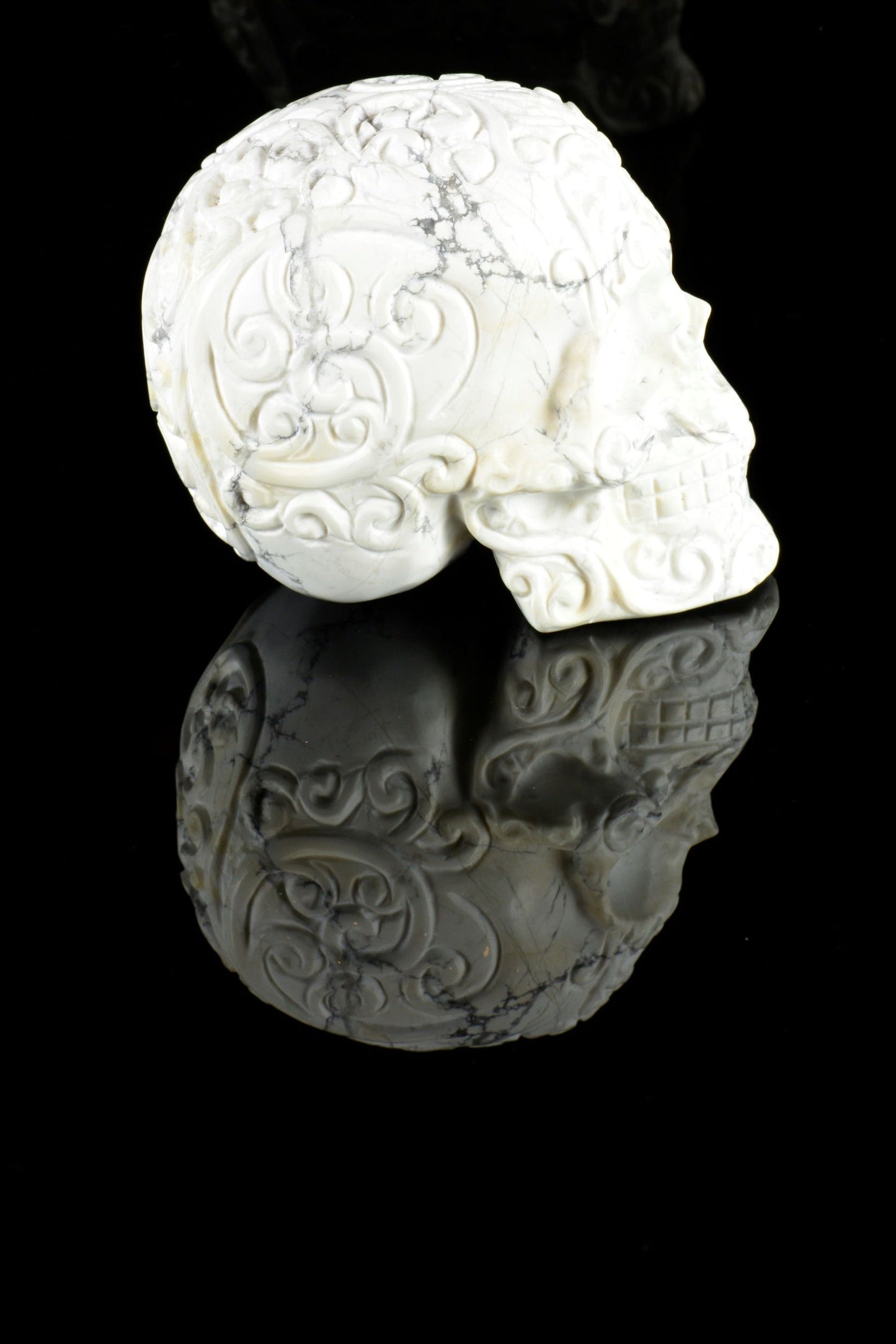 Howlite Sugar Skull