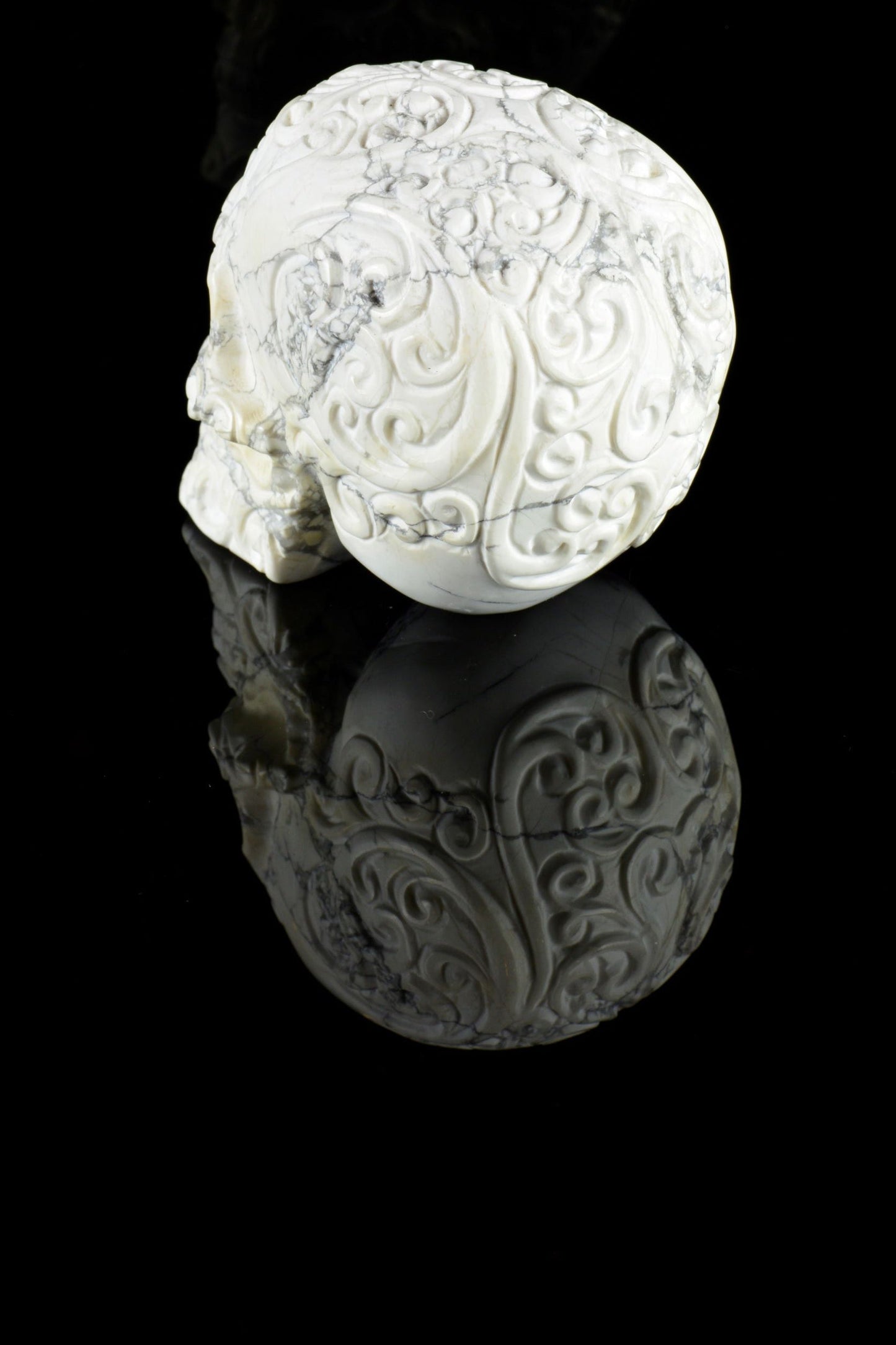 Howlite Sugar Skull