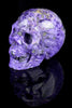 Charoite Skulls