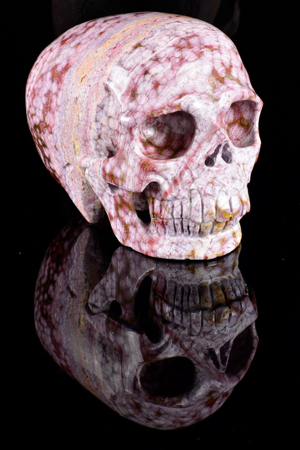 Ocean Jasper Skull