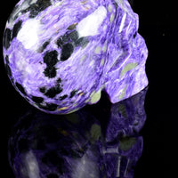 Charoite Skulls