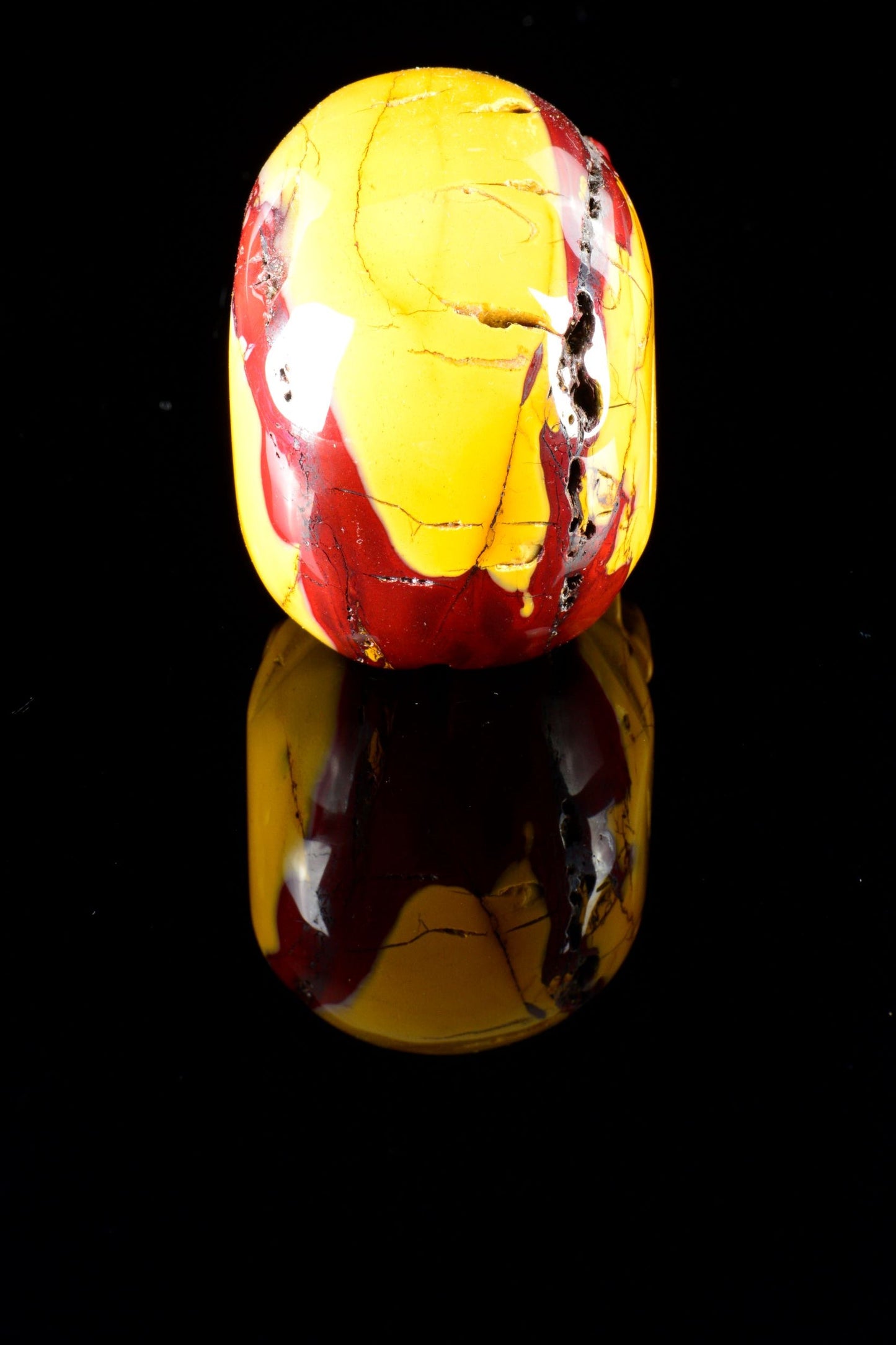 Mookaite Skull