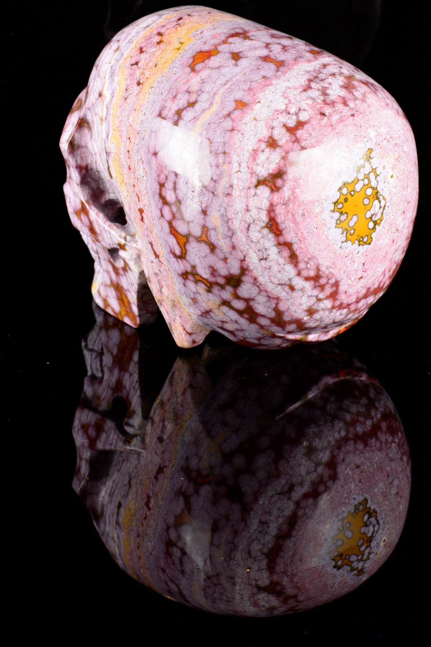 Ocean Jasper Skull