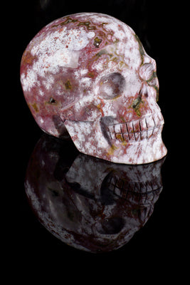 Ocean Jasper Skull