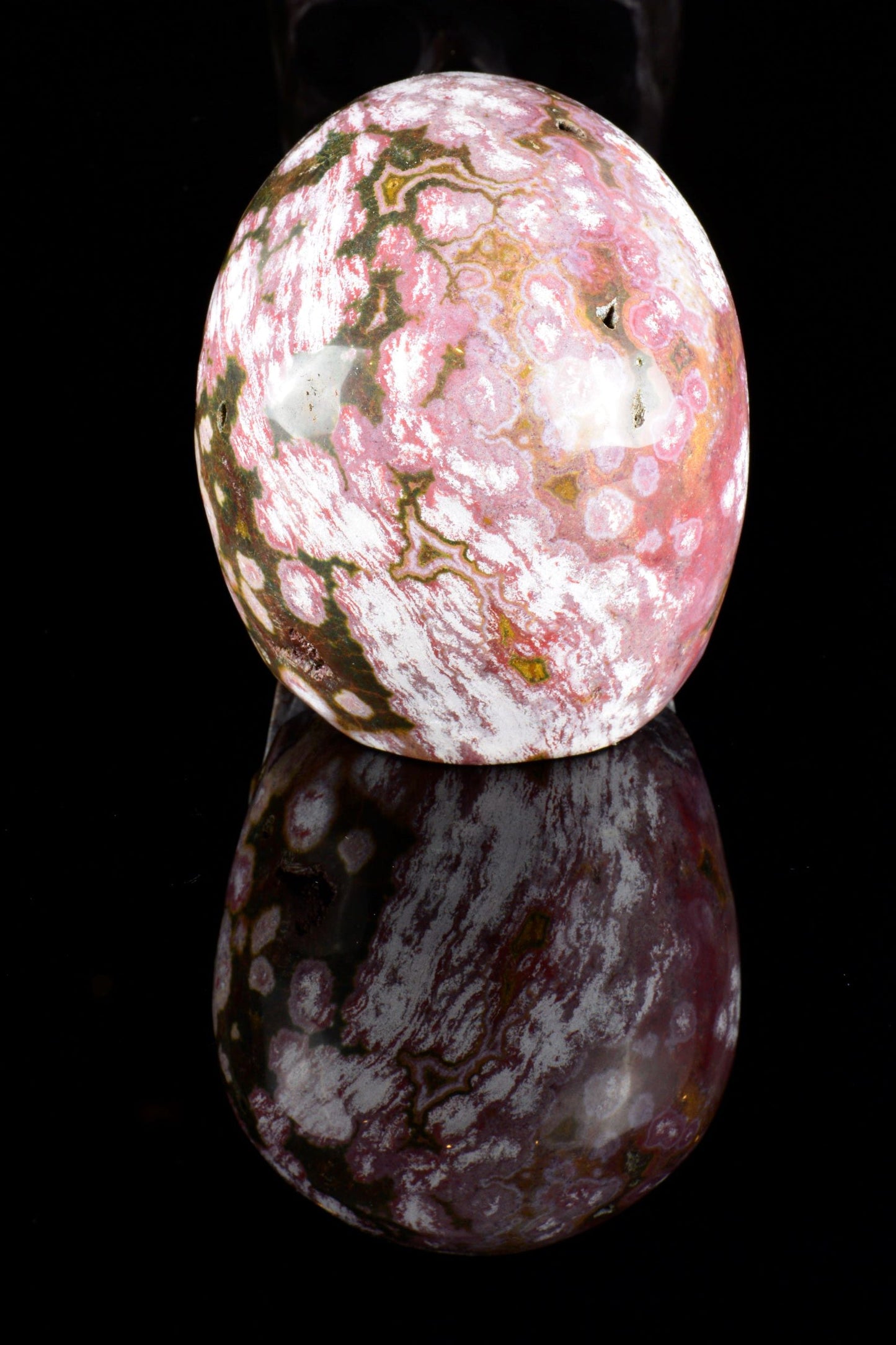 Ocean Jasper Skull