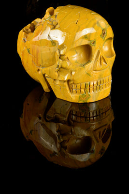 Ocean Jasper Skull