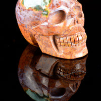 Ocean Jasper Skull