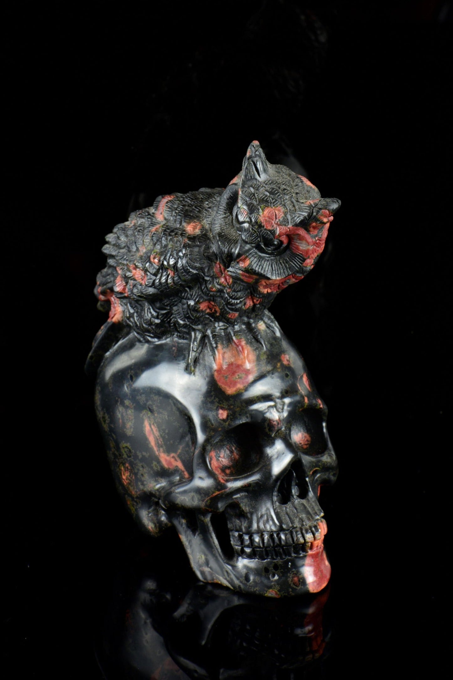 Poppy Jasper with Owl