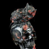Poppy Jasper with Owl
