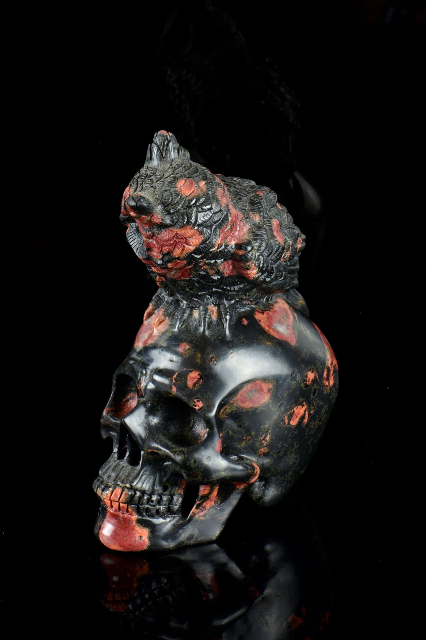 Poppy Jasper with Owl