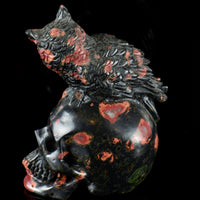 Poppy Jasper with Owl
