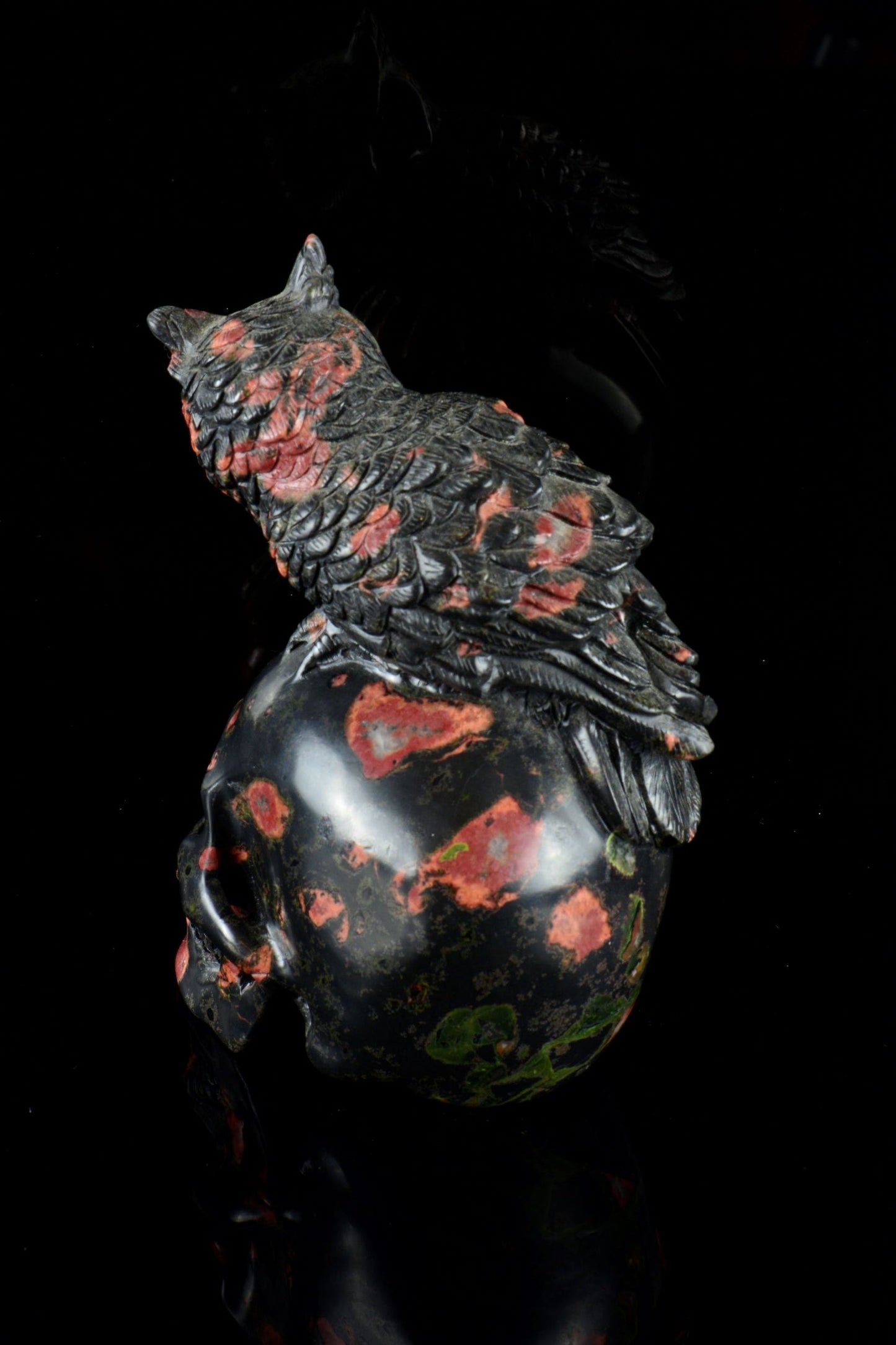 Poppy Jasper with Owl