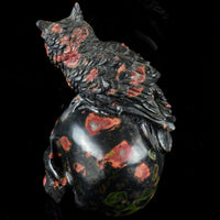 Poppy Jasper with Owl