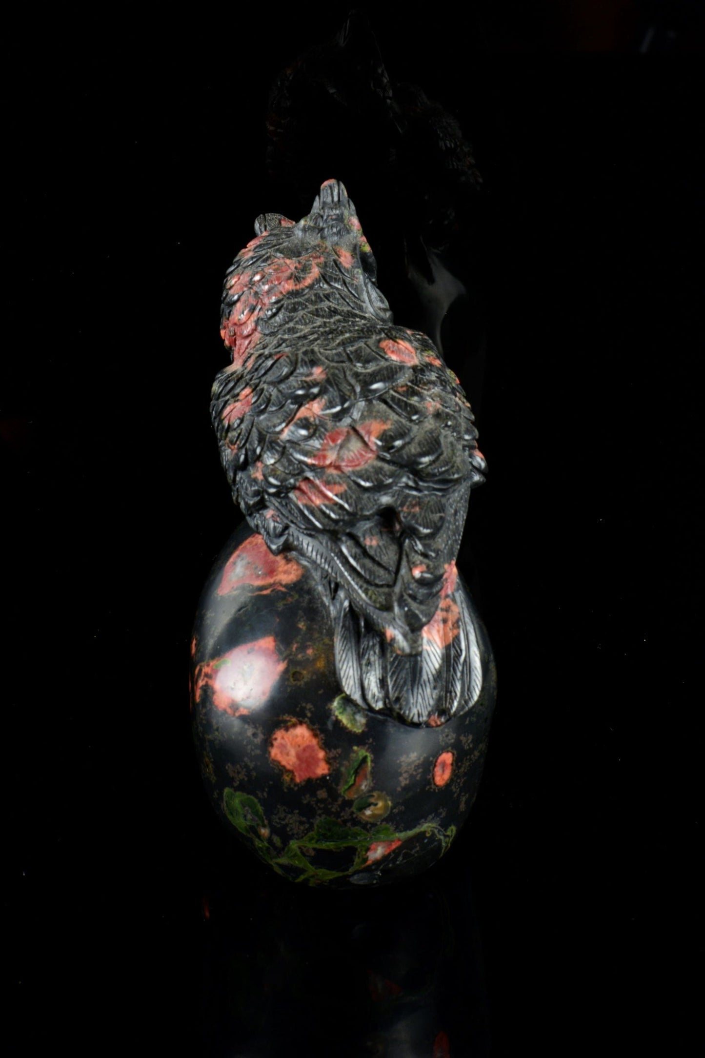 Poppy Jasper with Owl