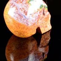 Ocean Jasper Skull