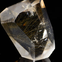 Faceted Rutilated Quartz Freeform 001