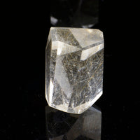 Faceted Rutilated Quartz Freeform 013