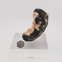 Orange Thomsonite Geode with Mesolite