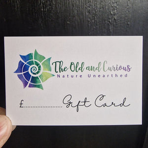 Physical gift card