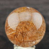 Copper Rutilated Sphere