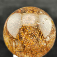 Copper Rutilated Sphere