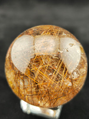 Copper Rutilated Sphere