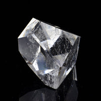 Faceted Rutilated Quartz Freeform 009