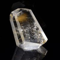 Faceted Rutilated Quartz Freeform 011