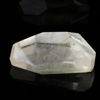 Faceted Rutilated Quartz Freeform 015