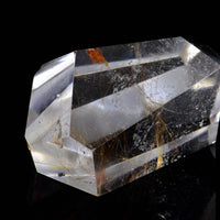 Faceted Rutilated Quartz Freeform 006