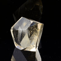 Faceted Rutilated Quartz Freeform 012 with Phantoms