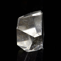 Faceted Rutilated Quartz Freeform 013