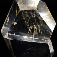 Faceted Rutilated Quartz Freeform 004