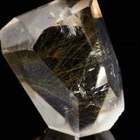 Faceted Rutilated Quartz Freeform 001