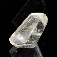 Faceted Rutilated Quartz Freeform 011