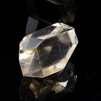 Faceted Rutilated Quartz Freeform 018