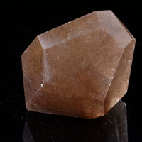 Faceted Rutilated Quartz Freeform 008