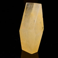 Faceted Rutilated Quartz Freeform 014