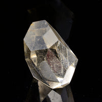 Faceted Rutilated Quartz Freeform 012 with Phantoms