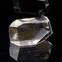 Faceted Rutilated Quartz Freeform 018