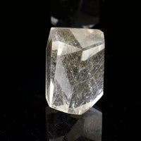 Faceted Rutilated Quartz Freeform 013